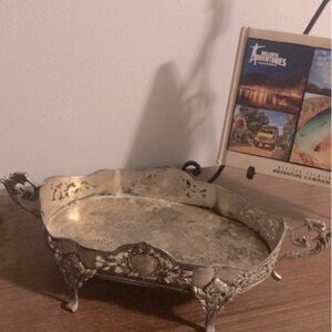 Unique Indian tray Beautiful decor